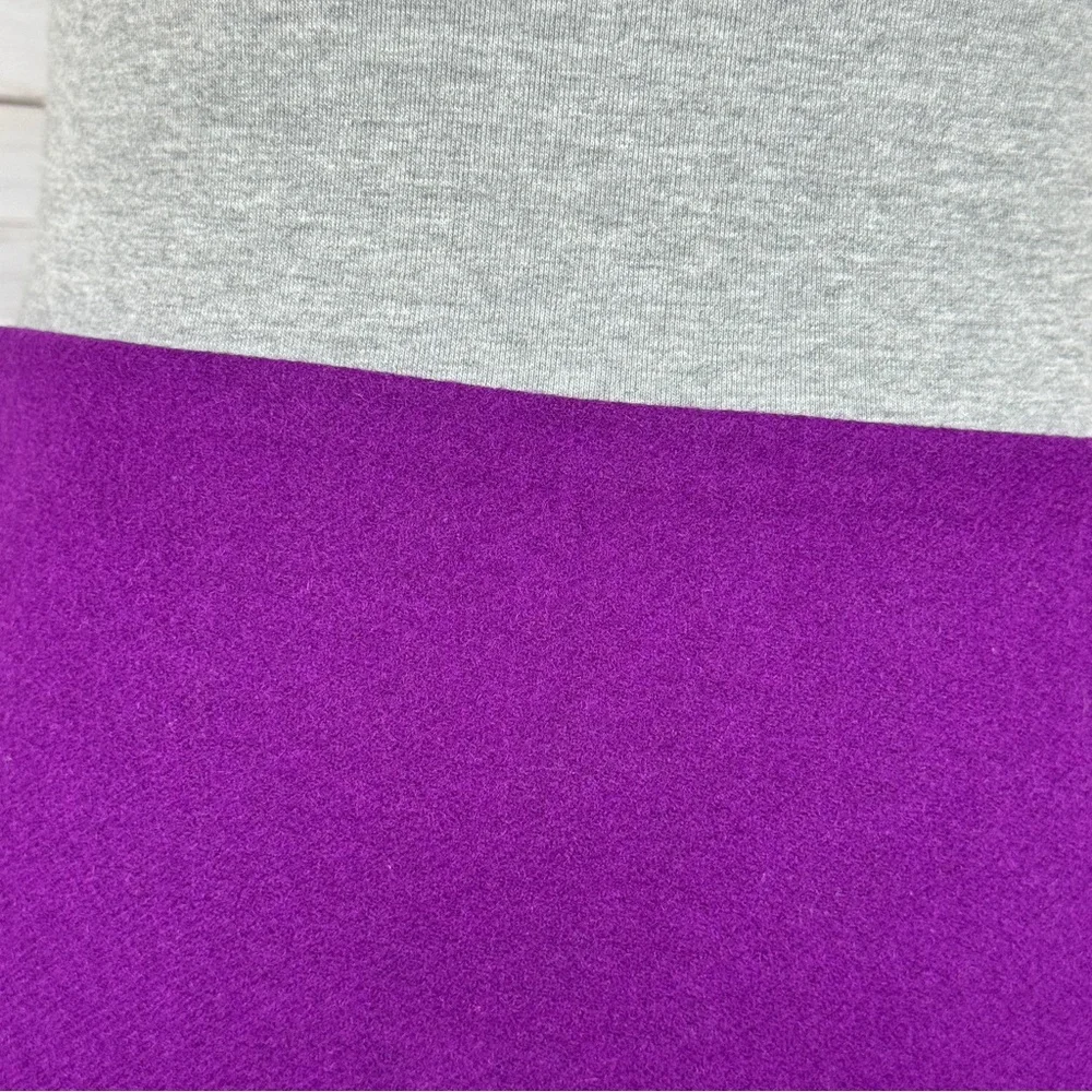 J.Crew‎ Wool Blend A Line Pencil Mini Skirt Electric Purple Size 2 - Picture 5 of 13